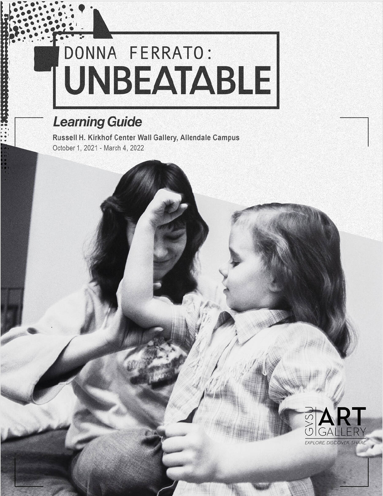 Title cover for the Donna Ferrato Learning Guide